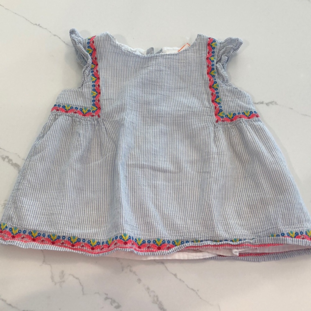 Toddler chambray gap top
